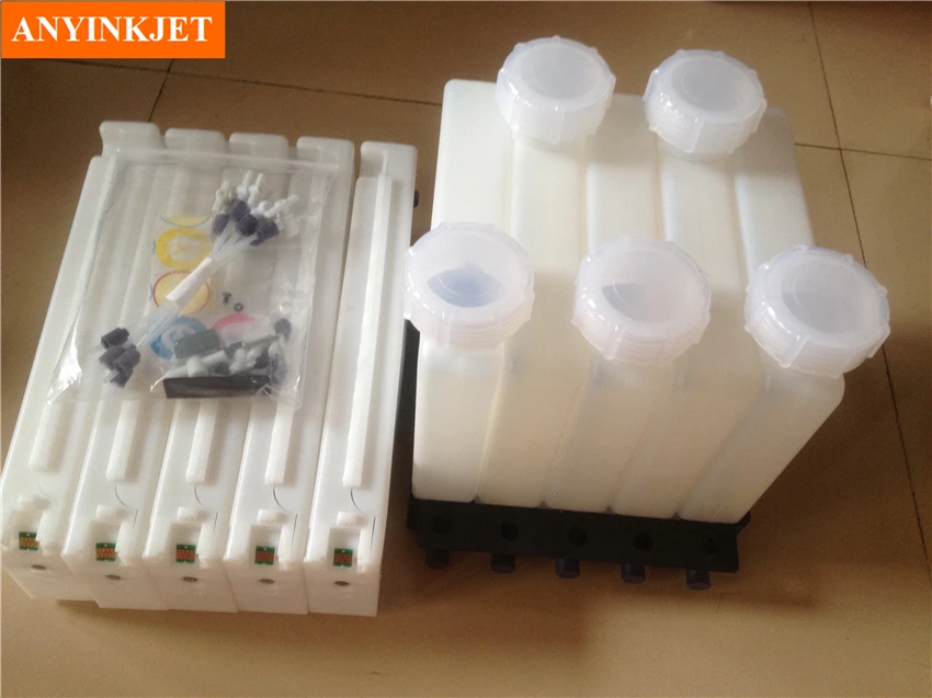 bulk ink system with one time chip for Epson T3000 T5000 T7000 T3070 T5070 T7070 T3200 T5200 T7200 T3270 T5270 T7270 printer