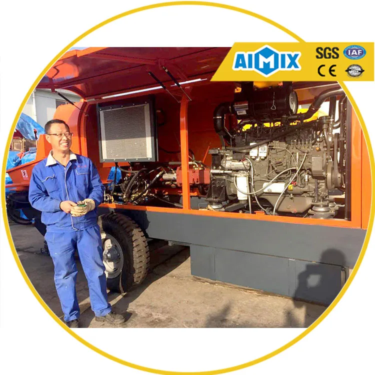 
Diesel Engine 80m3/h concrete pumping equipment 