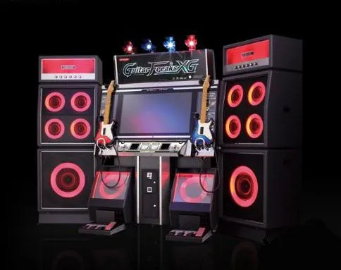 Hotselling Guitar-XG Coin Operated Arcade Amusement Music Game Machine For Sale