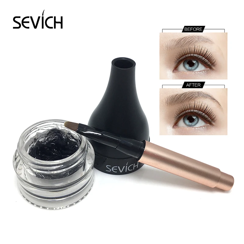 Private Label Women Fashion Eye Brow Wig Fiber Cosmetic Eyebrow Growth Extension