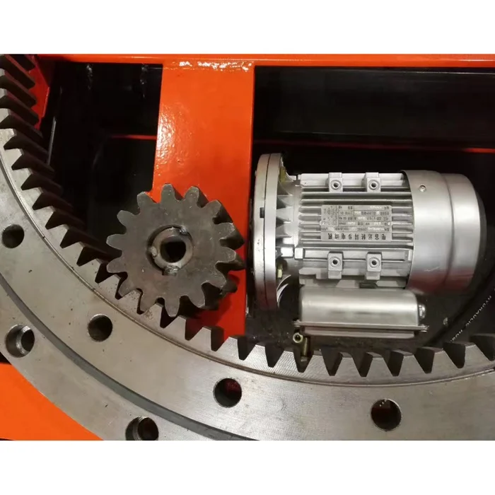 1000kg Hydraulic Scissor Type Round Rotating Lift Table