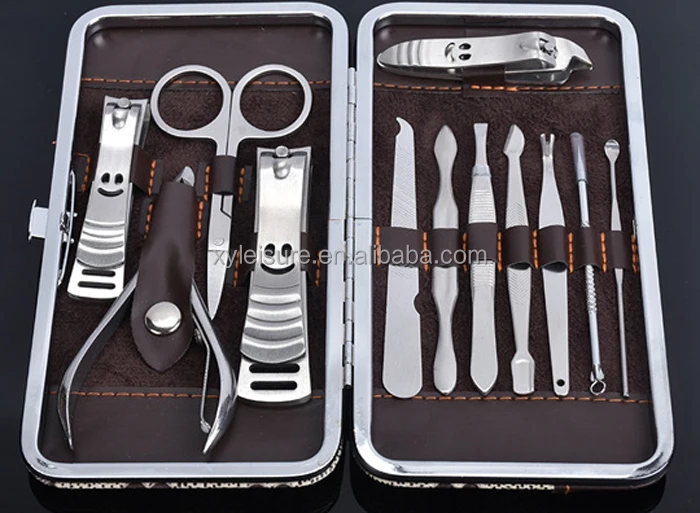 12 in 1 stainless steel nail cutters set