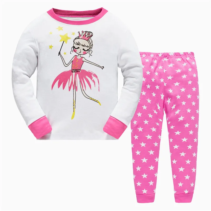 
Cute shark print long sleeve boy red tshirt pants 100% cotton boy nightclothes 