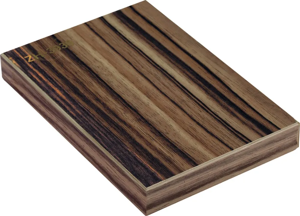 China high gloss wood grain color UV coated MDF board