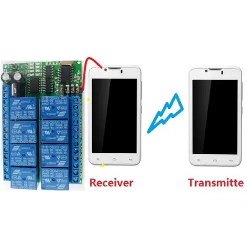 AD22A08 DC 12V 8 channels DTMF Relay MT8870 Decoder Phone Remote Control switch
