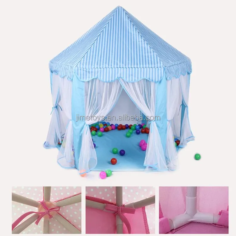 Wholesale JT020 Princess Castle House Kids Play Tent