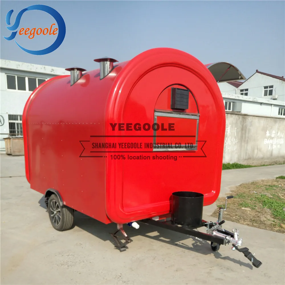 Mobile food trailer/caravan trailer for sale/food concession trailer for sale CE