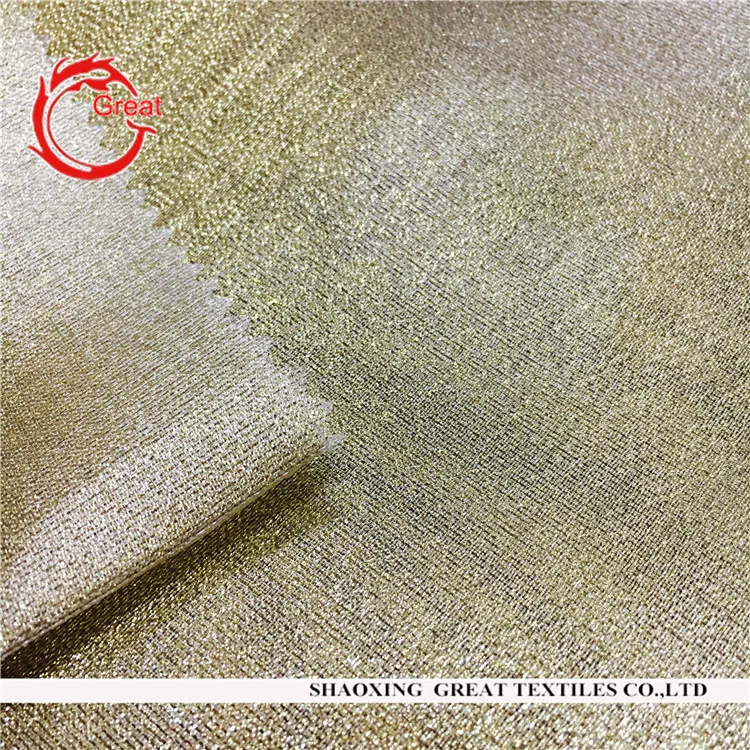 GOLD GLITTER ORGANZA FABRIC FOR WEDDING AND UPHOLSTERY