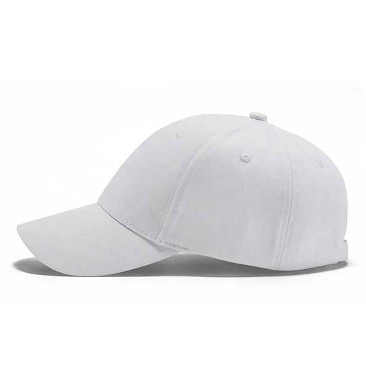 5% OFF Wholesale cheap plain white baseball cap with metal buckle