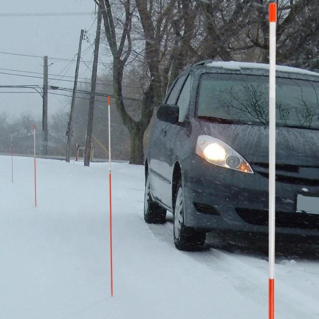 High Strength Fiberglass Snow Marker Pole