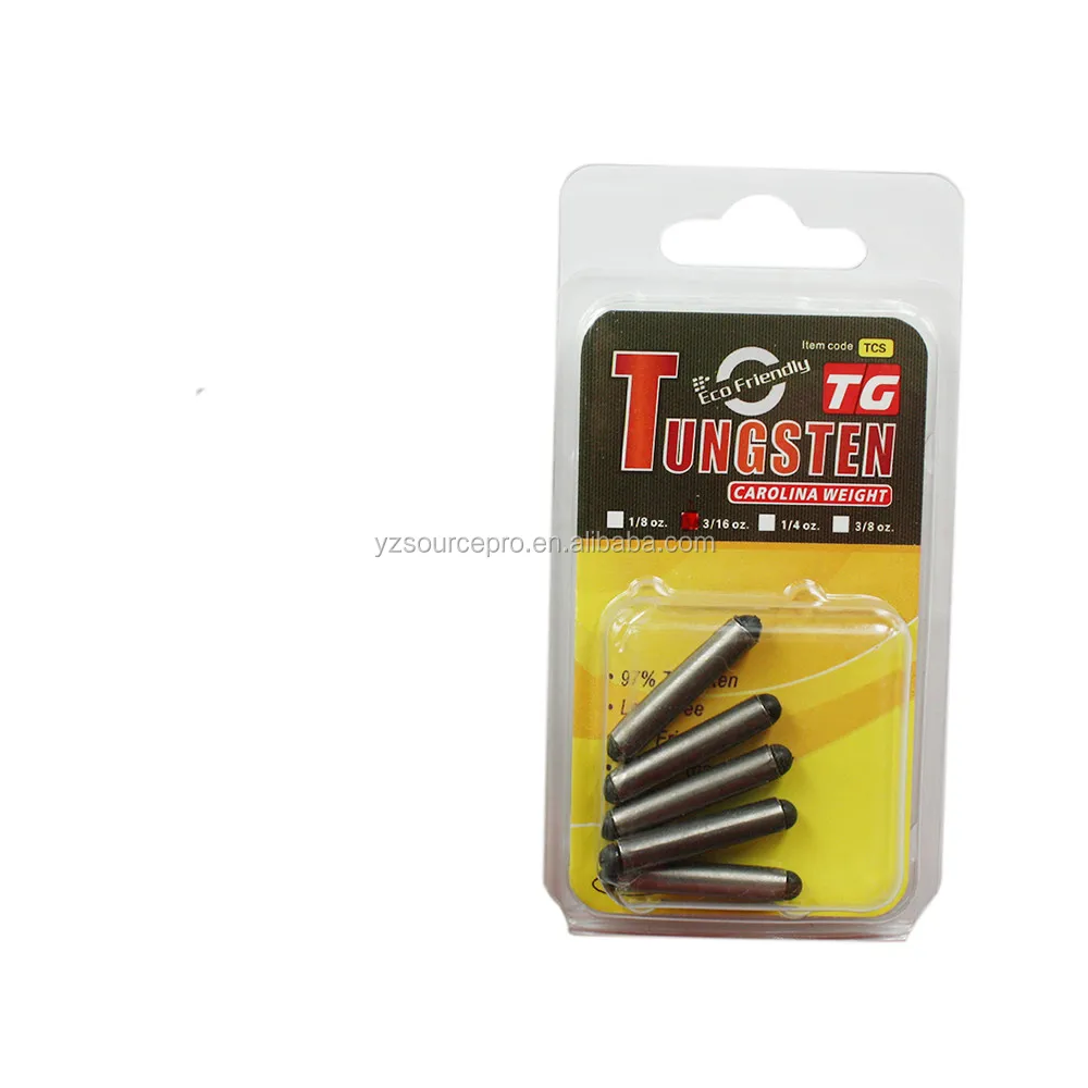 line protection insert tungsten carolina fishing weight