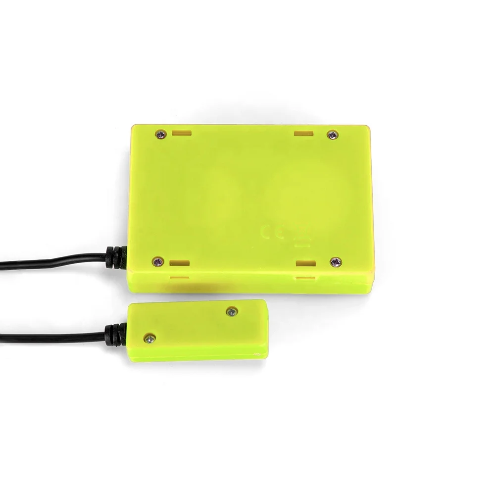 Motorcycle Car Racing Infrared Lap timers chargeable In Yellow