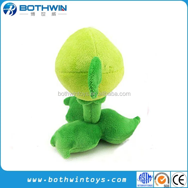 
Funny Plant VS Zombie Games Plush Toy Peashooter and Ice Peashooter 