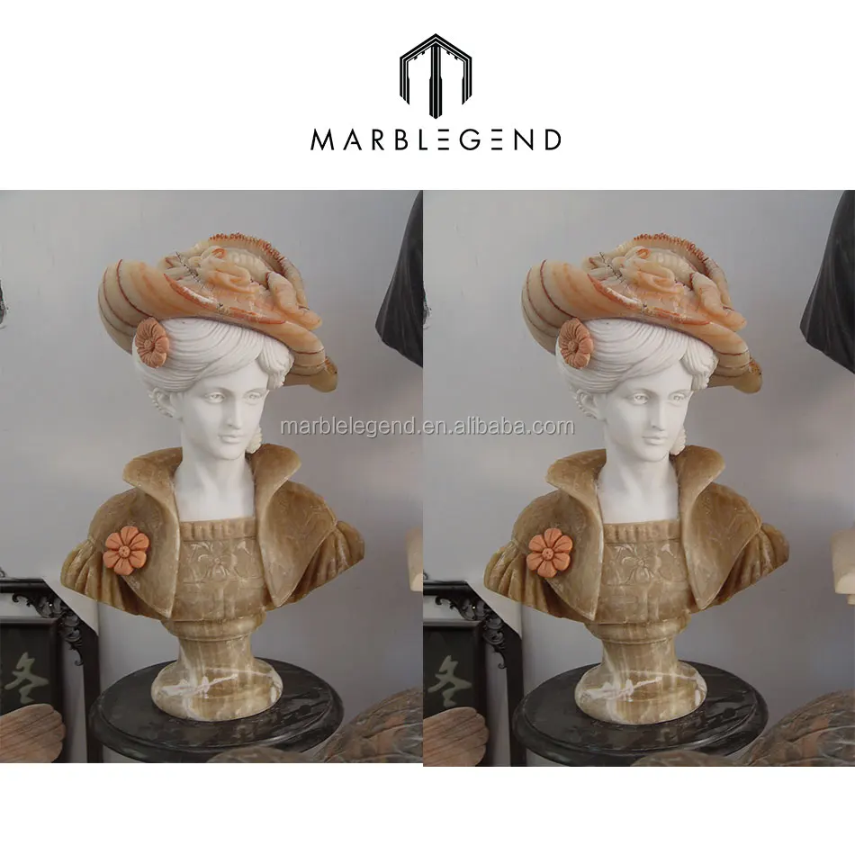 Good Prices high quality statue roman female head sculpture