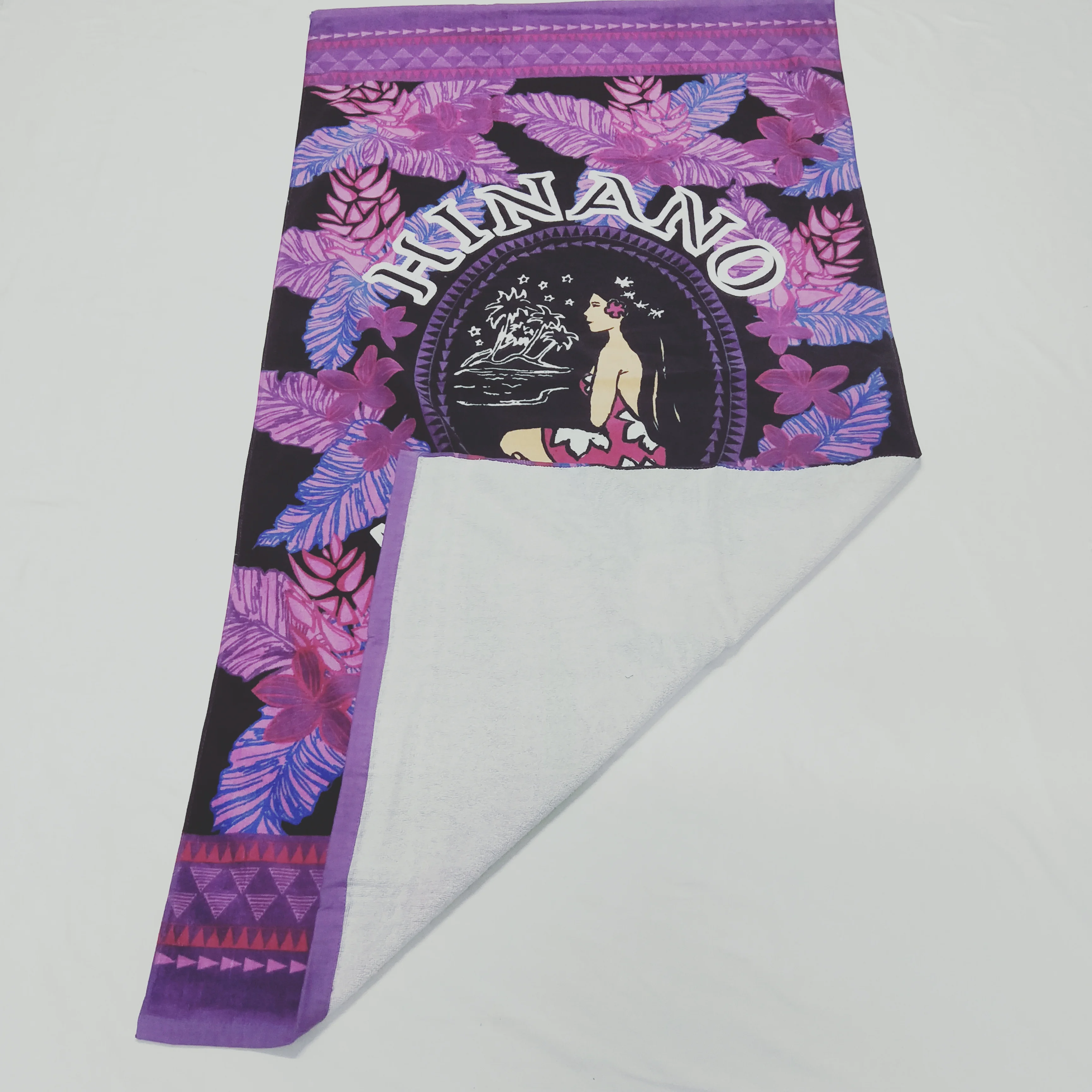 Colorful Beauty Logo Printed Beach Towel ,Wholesale Beach Towels