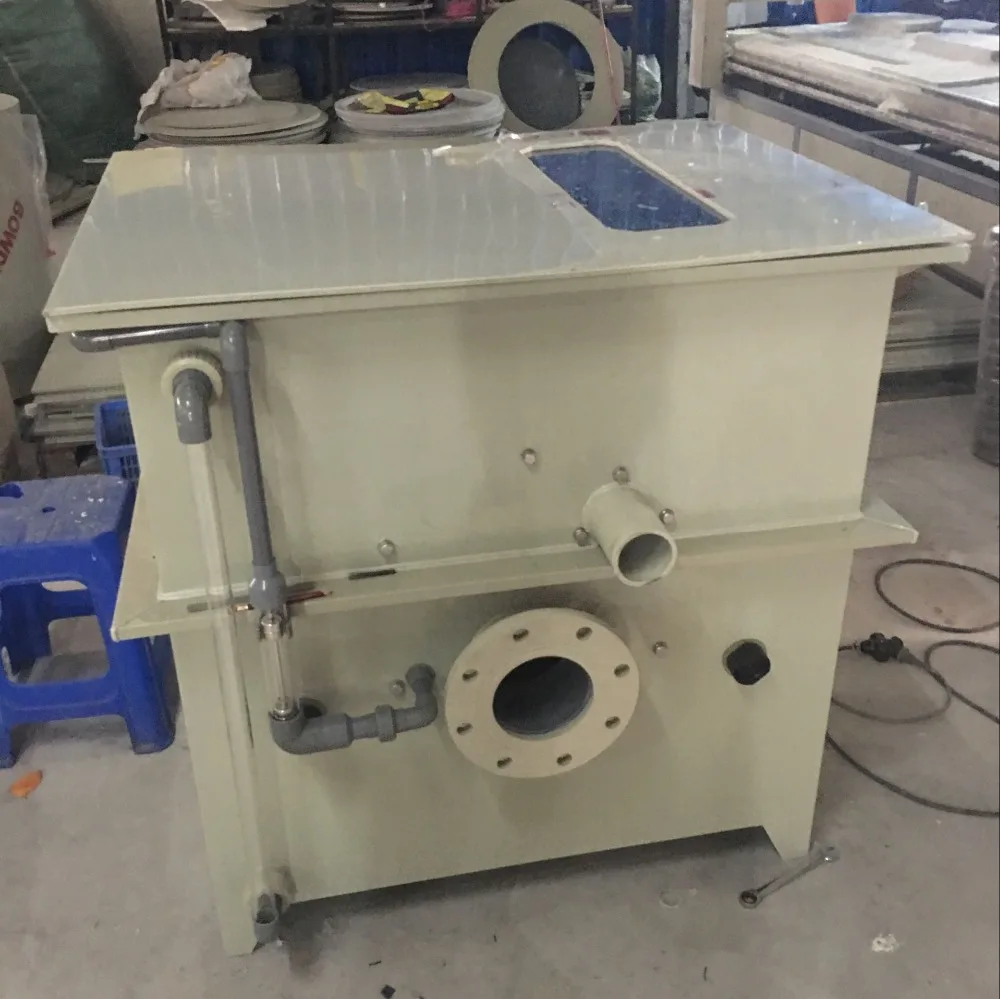 Fish farming drum filter for water treatment