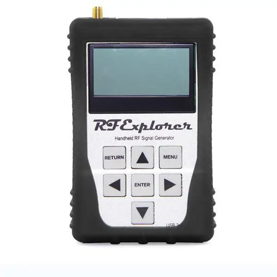 RF Explorer 6G комбинированный портативный анализатор спектра с чехлом плюс модуль расширения RFEMWSUB3G 109990063 с черным резиновым корпусом