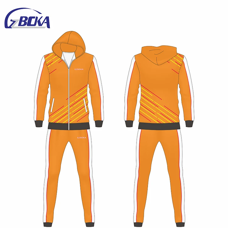 Factory custom club team training soccer jersey fitted tracksuit men sportswear