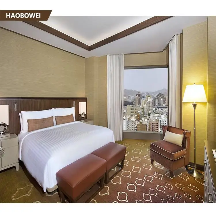 Hotel Interior korean italian classic set bedroom furniture for hotel and apartment