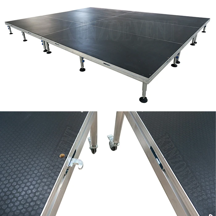 Factory price aluminum lighting stage exhibition stage