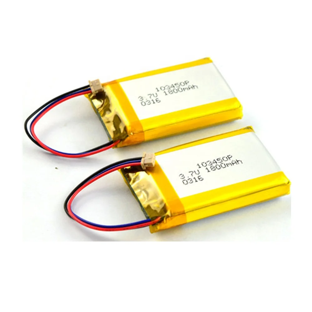103450 3.7V 1800mah Super low temperature lithium polymer battery