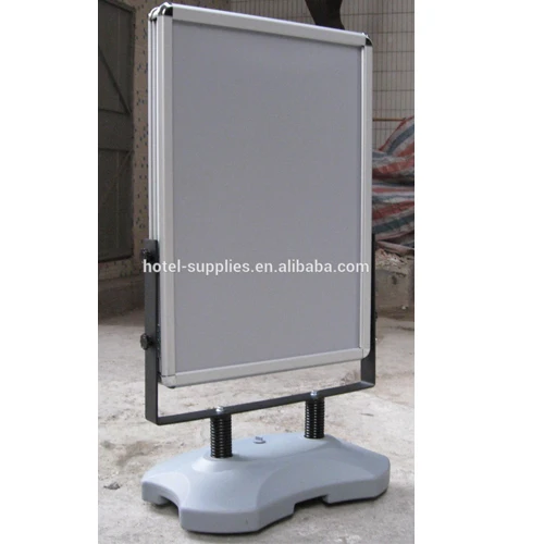 Outdoor Water Base Poster Board Display Stand