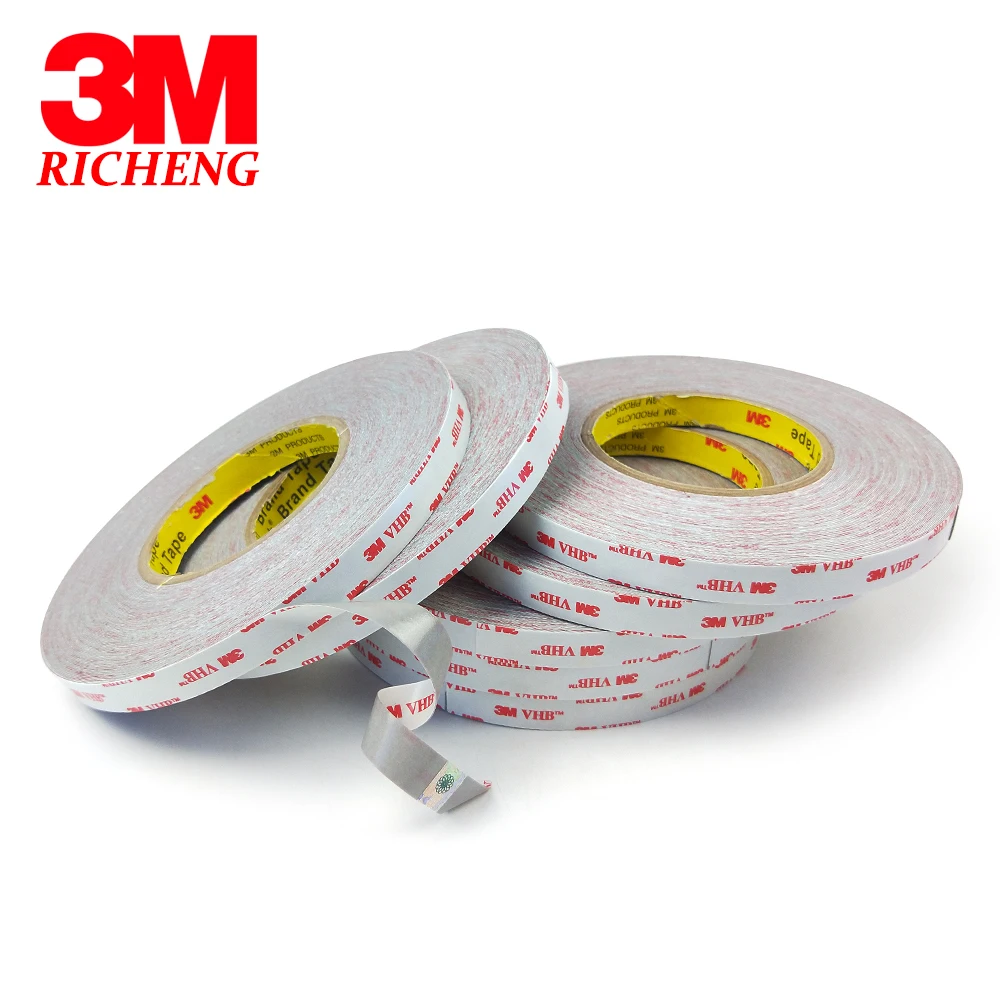 3M VHB Acrylic Foam Tape RP25 High stick gray foam double side tape Pressure Sensitive Adhesive Tape for Display and Signs