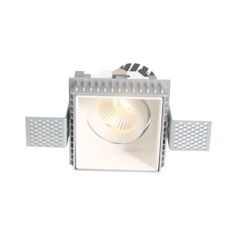 Aluminum Alloy Adjustable And Rotatable Lamp Holder Base Fixture Gu10 MR16 Housing For Led Downlight