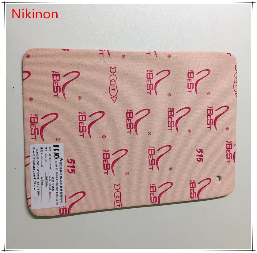 
Листы бумаги из пенопласта, листы масляной бумаги, листы радиевой бумаги 