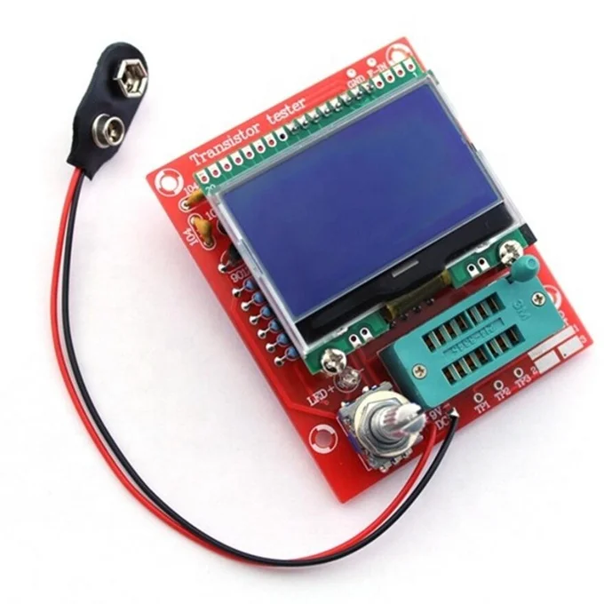  Горячая Распродажа DIY M12864 Видеоверсия тестер транзисторов комплект LCR ESR