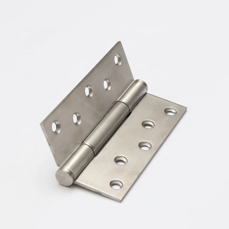 SS304 Butt Hinges 2BB Bearing Stainless Steel Hinges For Door And Window With Flat Head