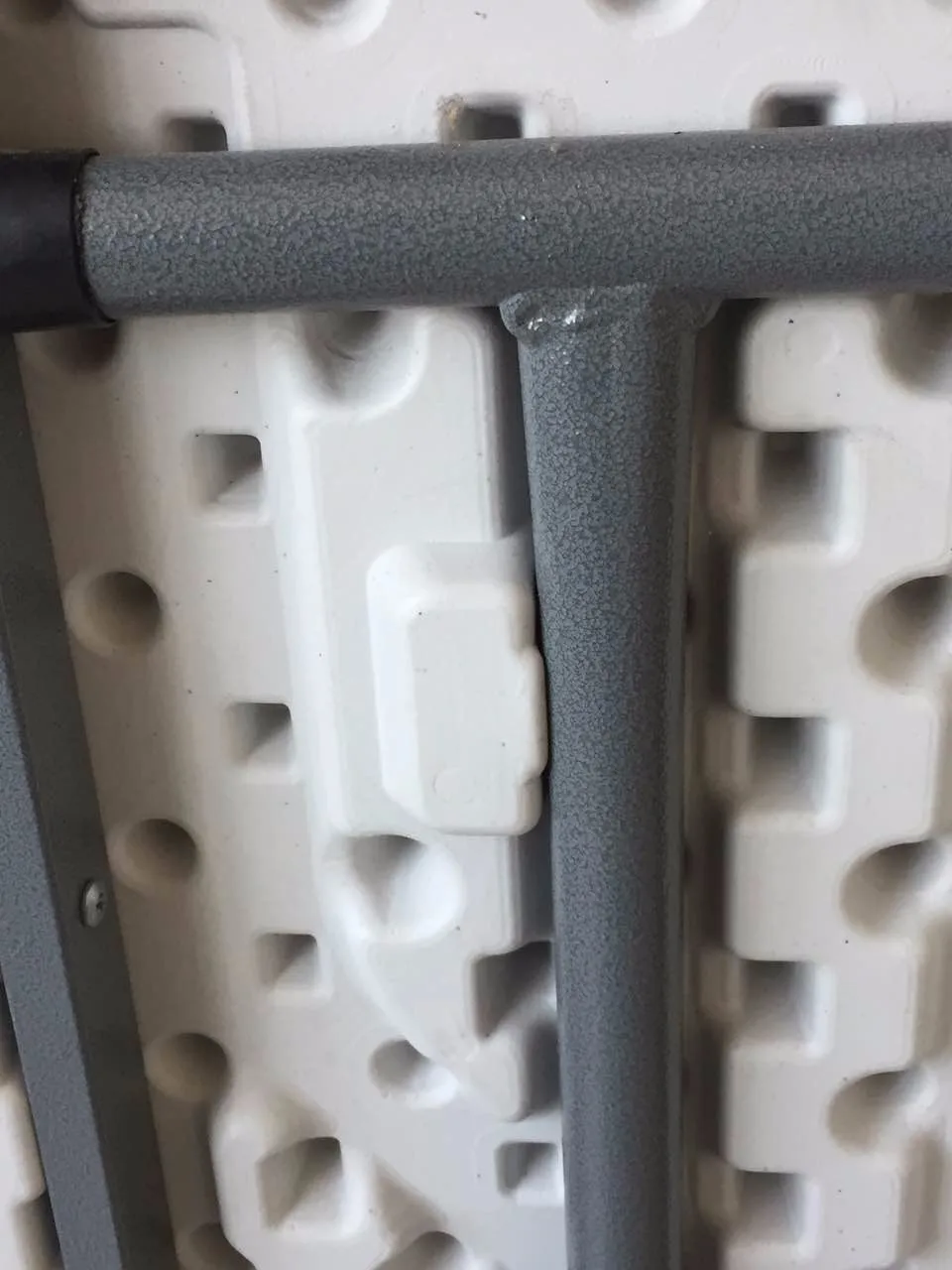 6FT 183cm regular wholesale folding plastic table with metal legs