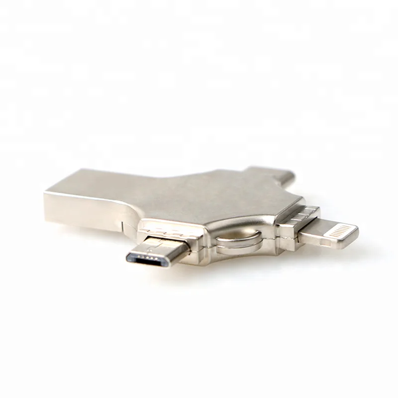 Multi interface USB 3.0 Stick 4 in 1 otg usb flash drive