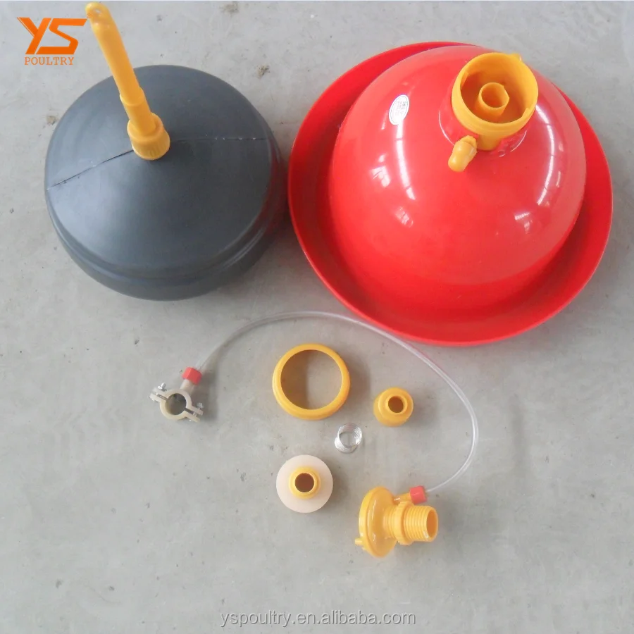 
Low Price Bell Shape Automatic Poultry Drinker Plasson for Chick 