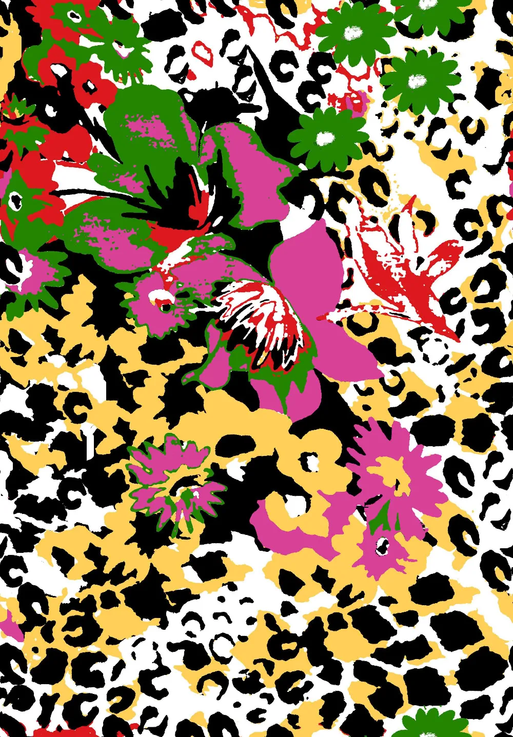 Different colors 65% rayon 30% nylon 5% spandex spun rayon printed fabric