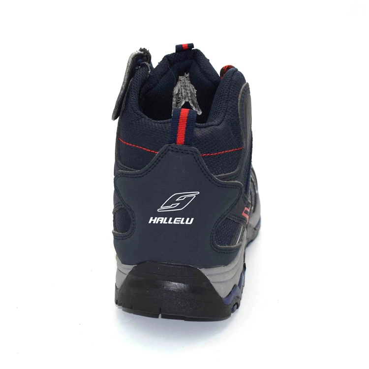 
China manufacturer leather steel toe cap industrial working men safety shoes 