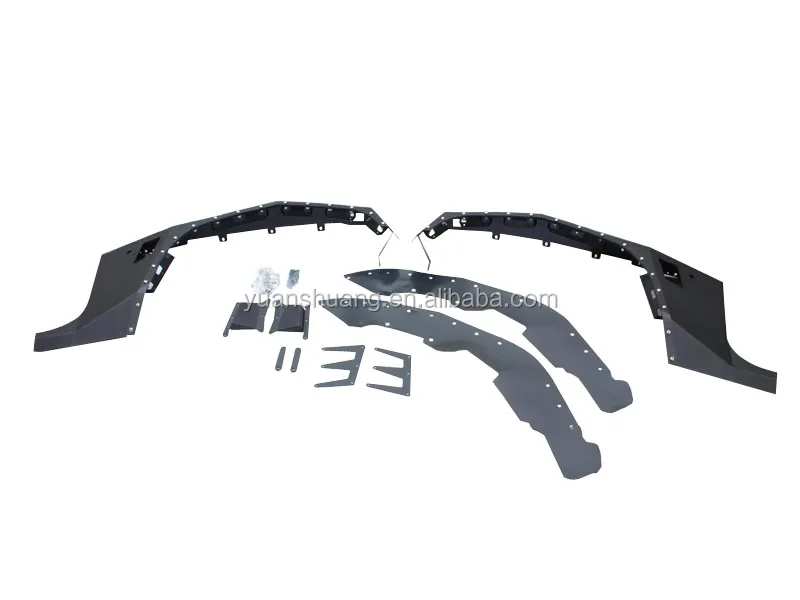 
Offroad 4 Doors Steel Crusher Flares Fender Flares Trims with Nail for Jeep Wrangler JK 2007+ Auto Accessories 
