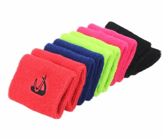 elastic sports wristband wristband sweatband nylon sweatband tennis wristbands with logo custom