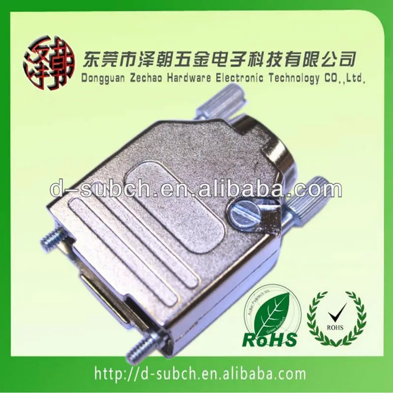 металл капот для d-sub 9/15/25/37 контактный разъем литья