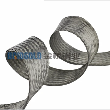 flexible alpha flat copper braid wire