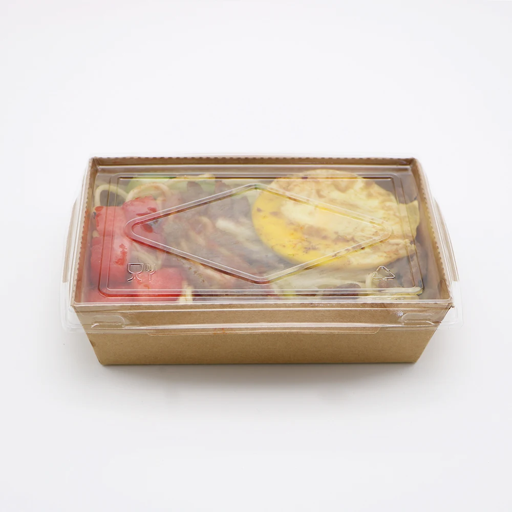 Chinese noodle box with lid take-out container with lid
