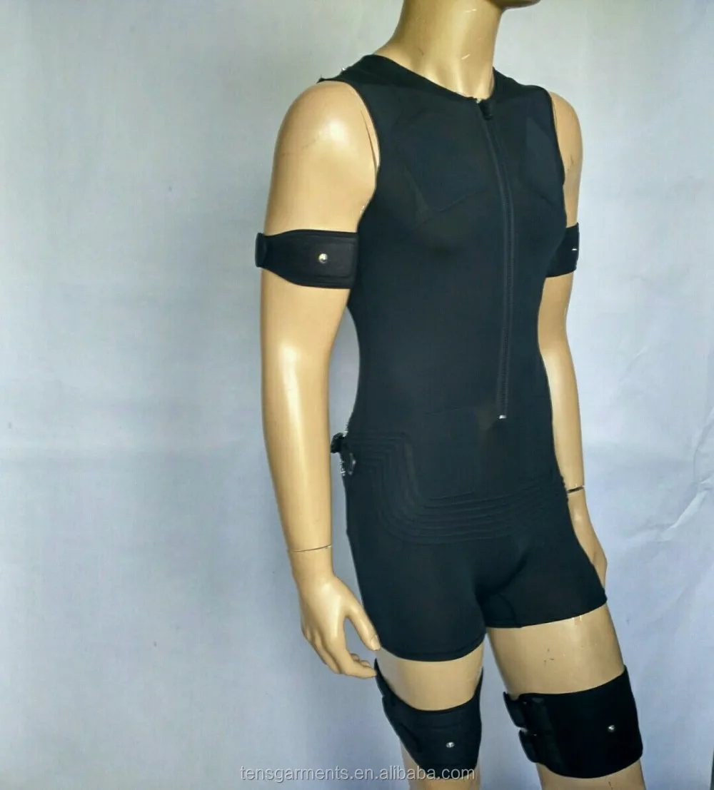 EMS sliming ems fitness cellulite reduction home machine with Jacket