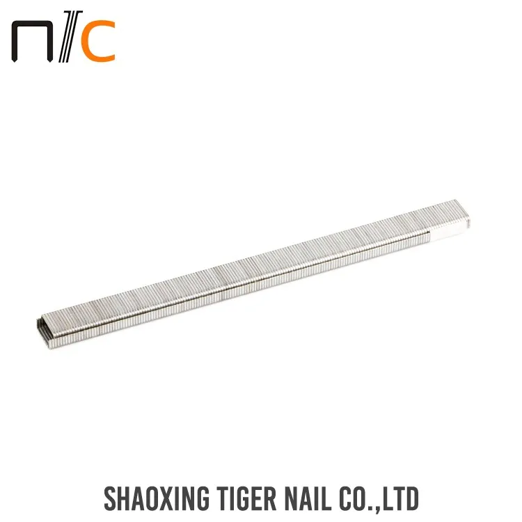 China factory supplier cheap galvanized wire 140 series staples