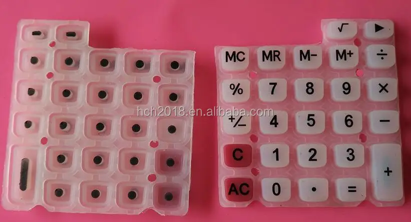Factory custom made button silicon rubber keypad
