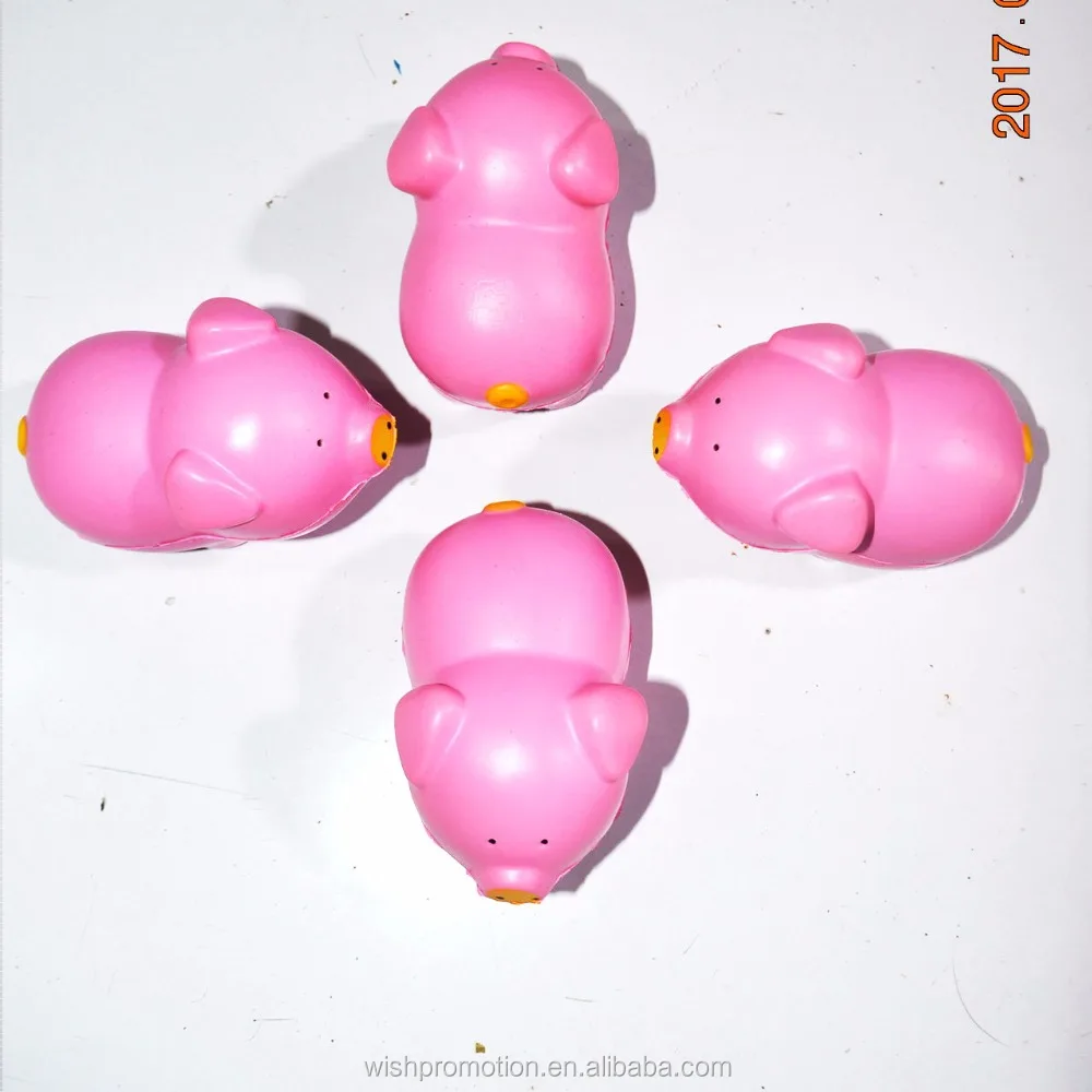 pu stress pig toy pig stress ball pig pu toy