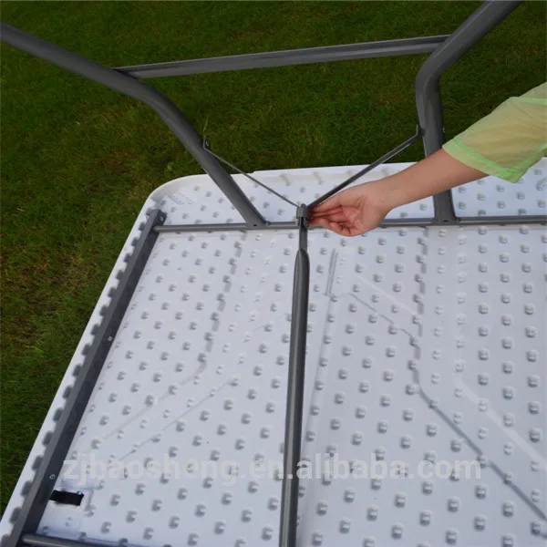 
Hot sale factory rectangle conference dinner plastic folding chair and table 