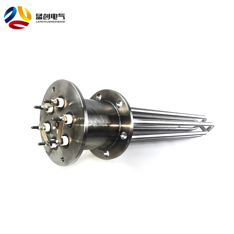 3 phase 6kw electrical thermostat tubular heater 8kw heating element