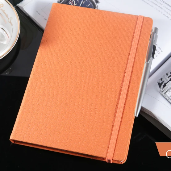 leather cheap hardcover designs wholesale business plain 7 inch mini netbook journal notebook wifi elastic strap band a4