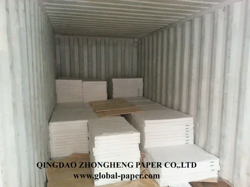 high whiteness good bond printing paper used on high speed printing machine for making excise book
