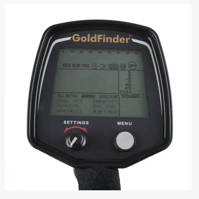
Hand held gold search metal detector 